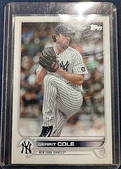 2022 Topps #35 Gerrit Cole — front