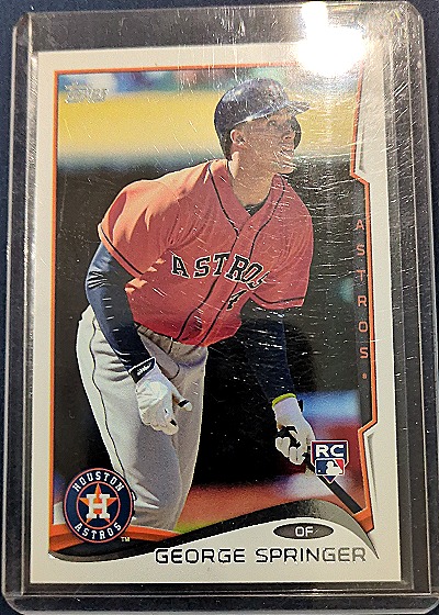 2014 Topps Update #US-10 George Springer — front