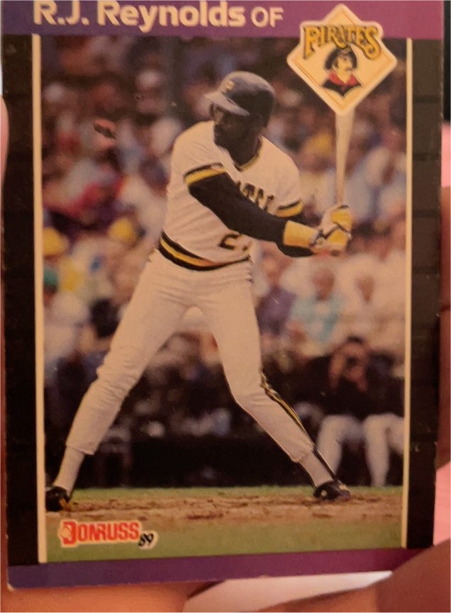 1989 Donruss #134 R.J. Reynolds — front