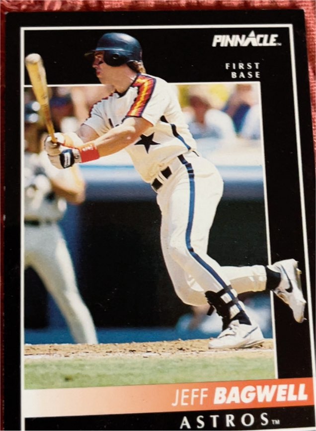 1992 Pinnacle #70 Jeff Bagwell — front