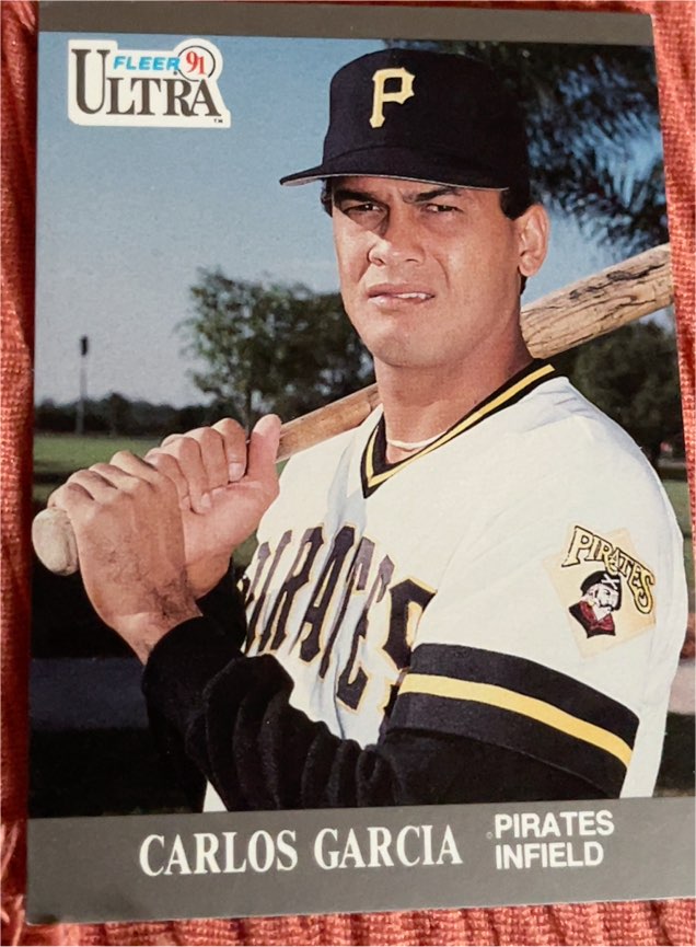 1991 Fleer Ultra #278 Carlos Garcia — front