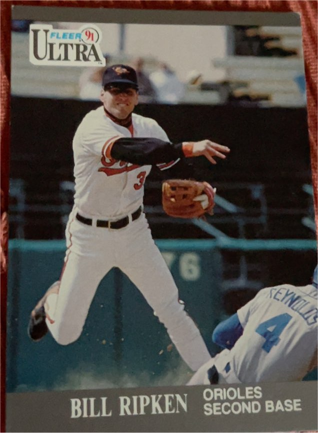 1991 Fleer Ultra #23 Bill Ripken — front