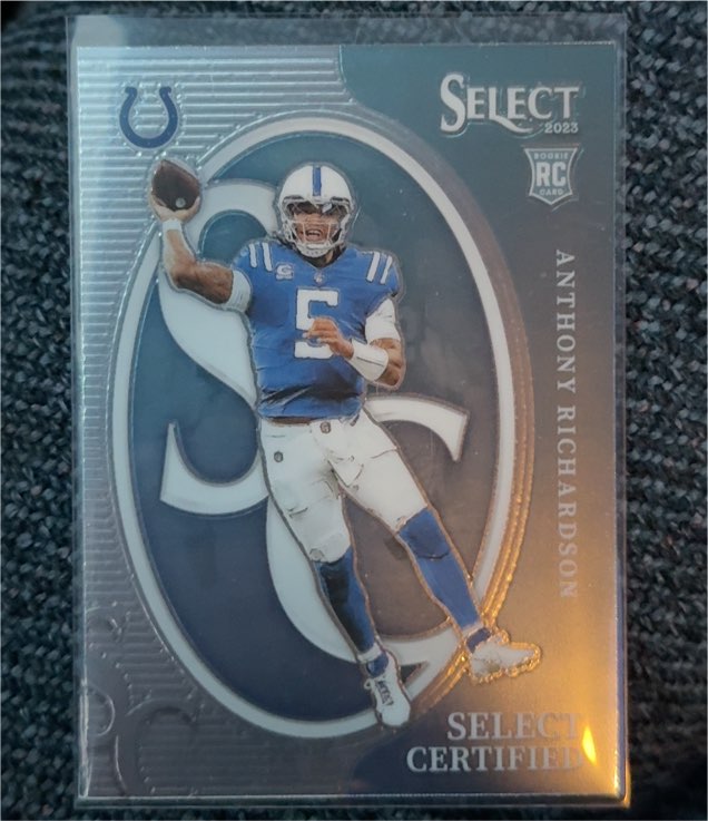 2023 Panini Select Certified Rookies #CRO-ARI Anthony Richardson — front