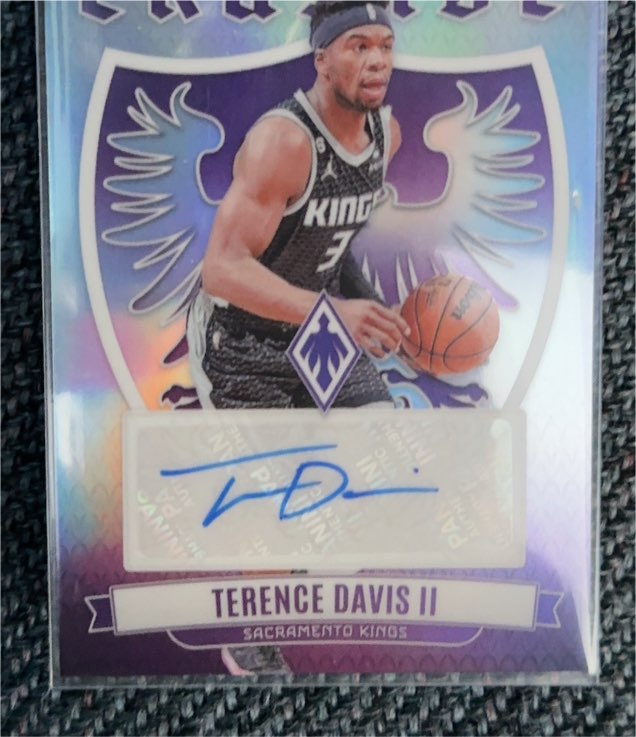 2023-24 Panini Phoenix #CS-TDA Terence Davis II Crusade Signatures Auto — front