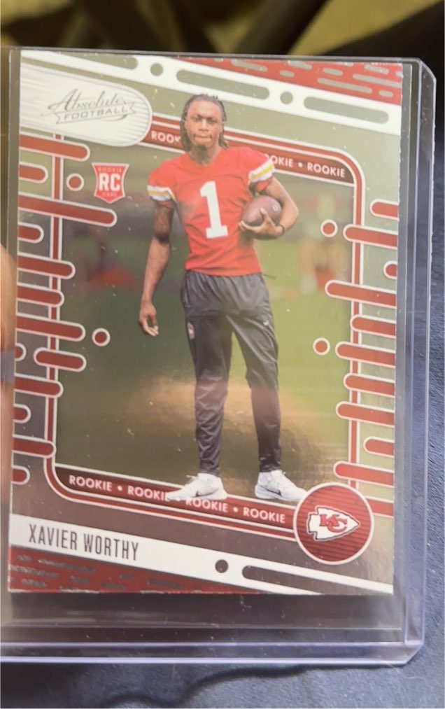 2024 Panini Absolute #128 Xavier Worthy — front