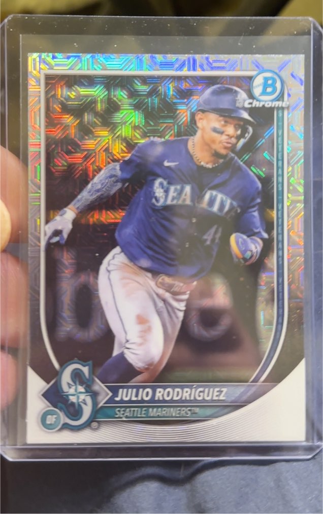 2025 Bowman Chrome #79 Julio Rodríguez — front