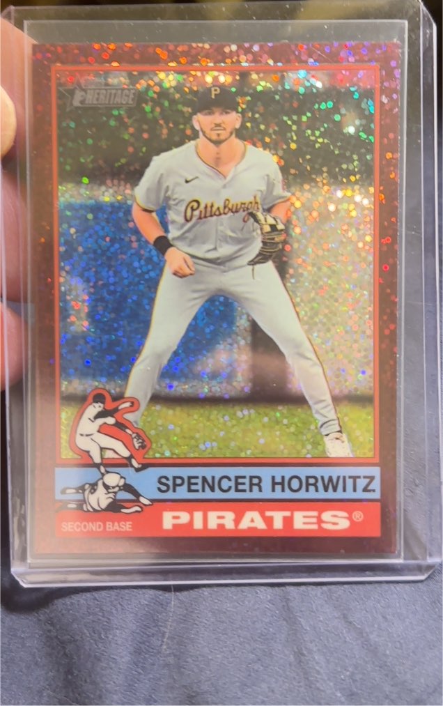 2025 Topps Heritage #75 Spencer Horwitz — front