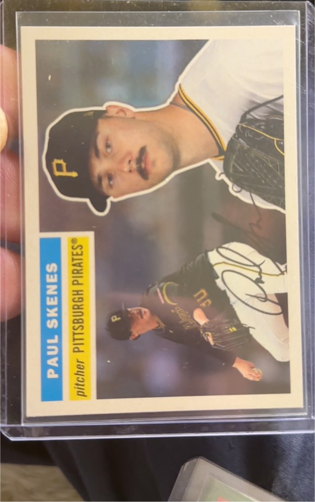2025 Topps Heritage #H25-5 Paul Skenes 25th Anniversary — front