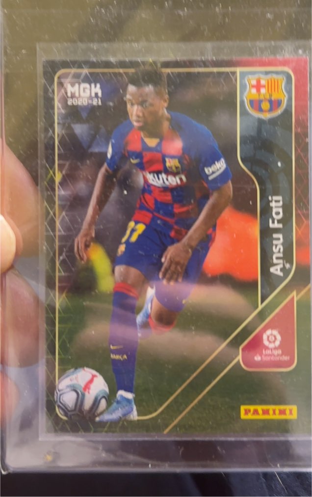 2020-21 Panini Megacracks #71 Ansu Fati — front