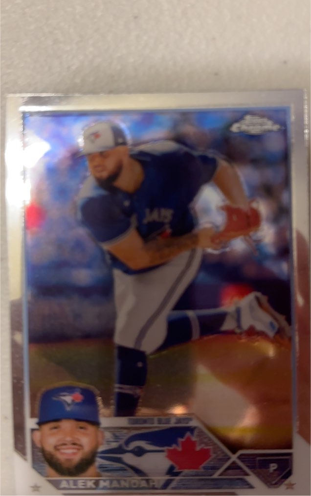 2023 Topps Chrome #41 Alek Manoah — front