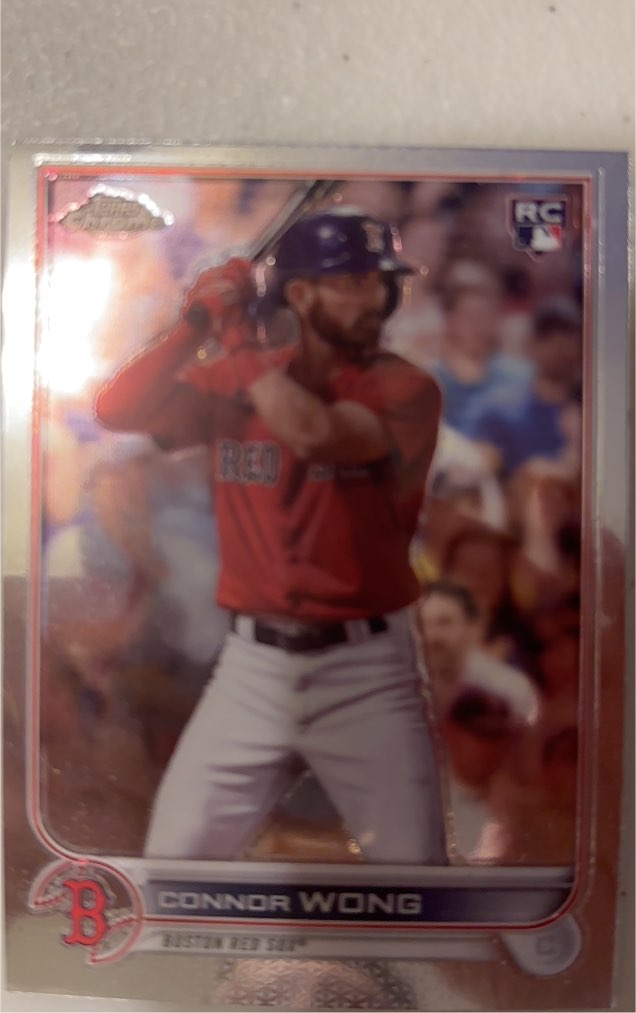 2022 Topps Chrome #39 Connor Wong — front