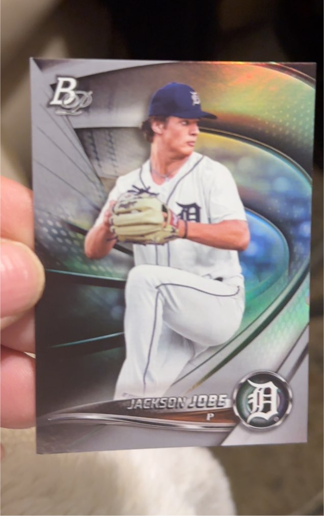 2022 Bowman Platinum Top Prospects #TOP-90 Jackson Jobe — front