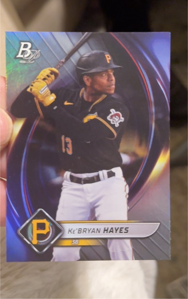 2022 Bowman Platinum #31 Ke'Bryan Hayes — front