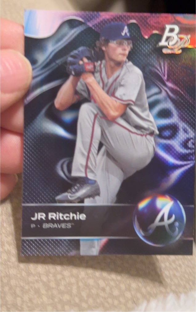 2023 Bowman Platinum #TOP-22 JR Ritchie — front