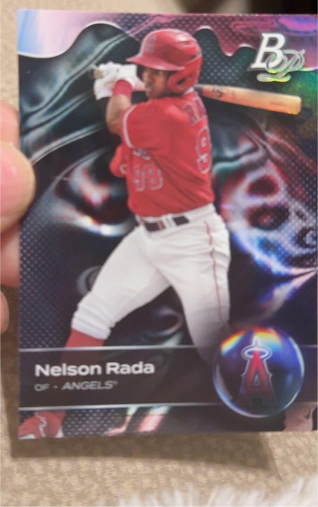2023 Bowman Platinum #TOP-40 Nelson Rada — front