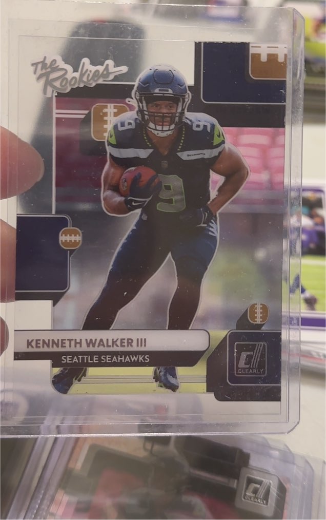 2022 Donruss The Rookies #TR-18 Kenneth Walker III — front
