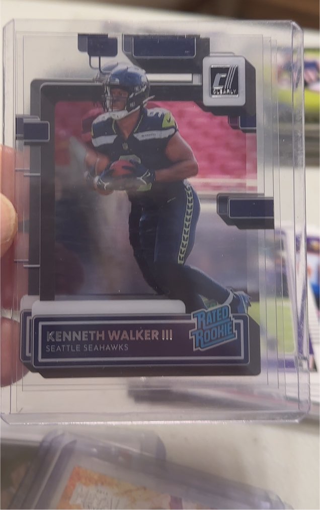 2022 Panini Clearly Donruss #68 Kenneth Walker III — front