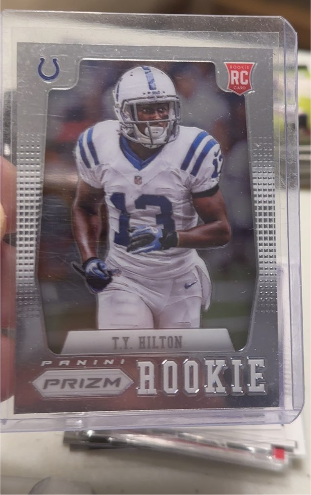 2013 Panini Prizm #316 T.Y. Hilton — front