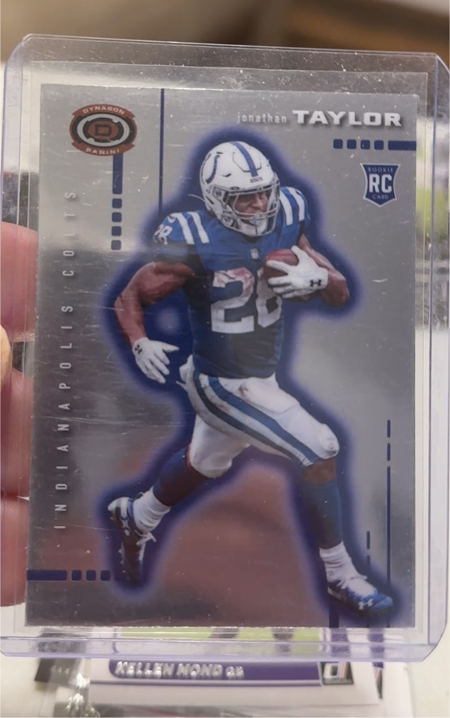 2020 Panini Chronicles Dynagon #D-7 Jonathan Taylor — front