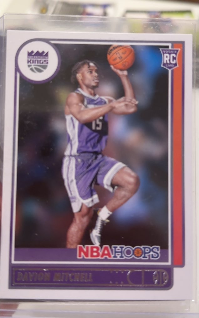 2021-22 Panini NBA Hoops #228 Davion Mitchell — front