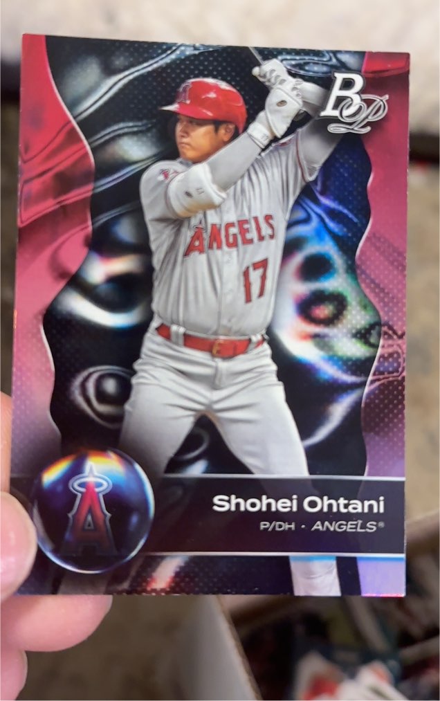 2023 Bowman Platinum #100 Shohei Ohtani — front
