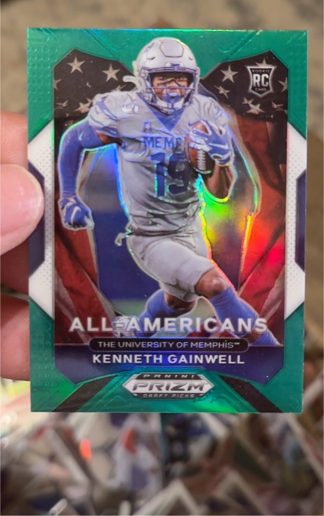 2021 Panini Prizm Draft Picks #194 Kenneth Gainwell All-Americans — front