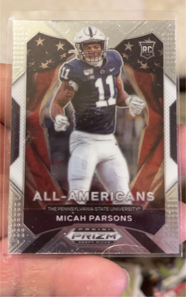 2021 Panini Prizm Draft Picks All-Americans #188 Micah Parsons — front