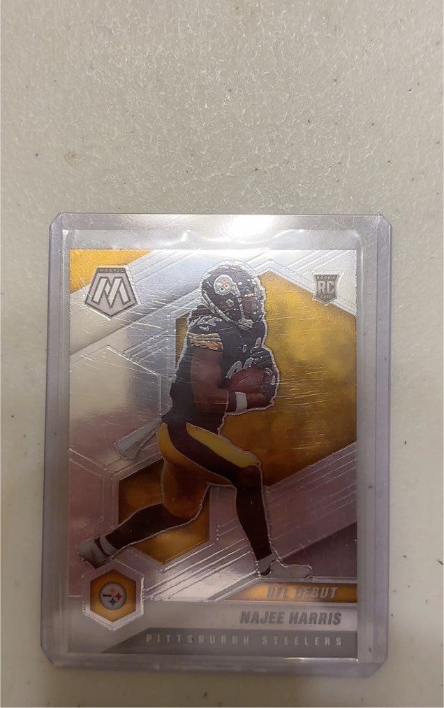 2021 Panini Mosaic NFL Debut Najee Harris — front