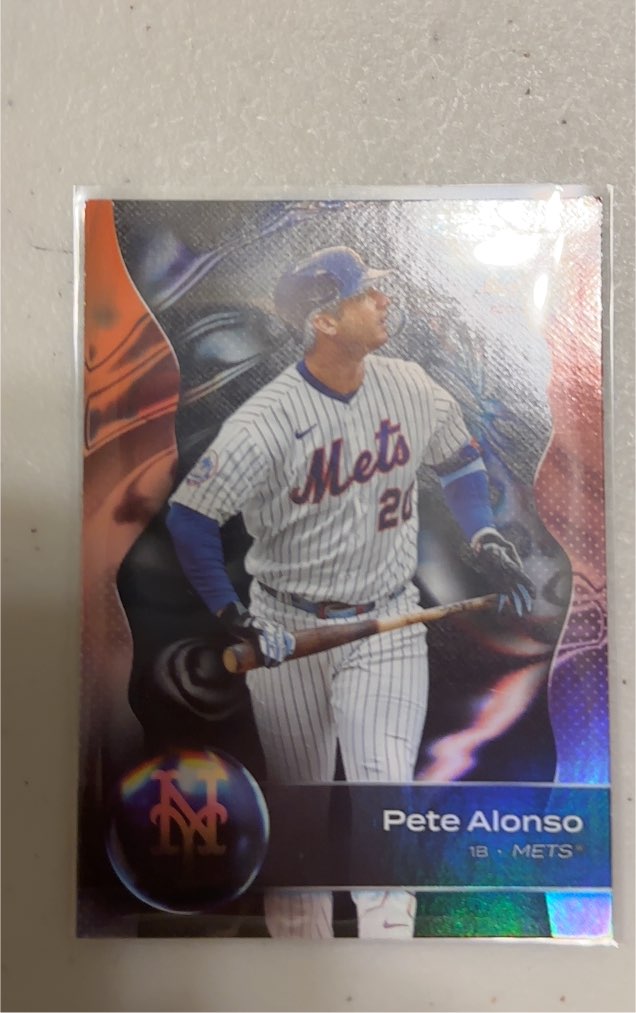 2023 Bowman Platinum #81 Pete Alonso — front