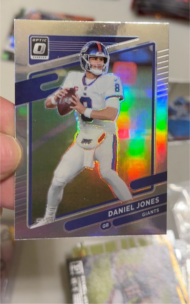 2021 Panini Donruss Optic #15 Daniel Jones — front