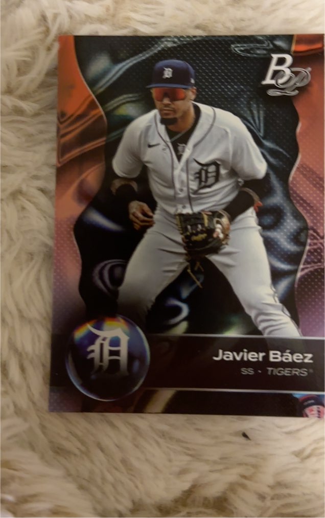 2023 Bowman Platinum #19 Javier Báez — front