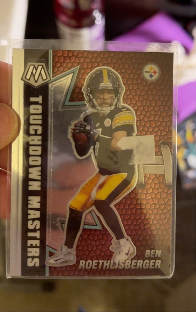 2021 Panini Mosaic #TM-19 Ben Roethlisberger Touchdown Masters — front