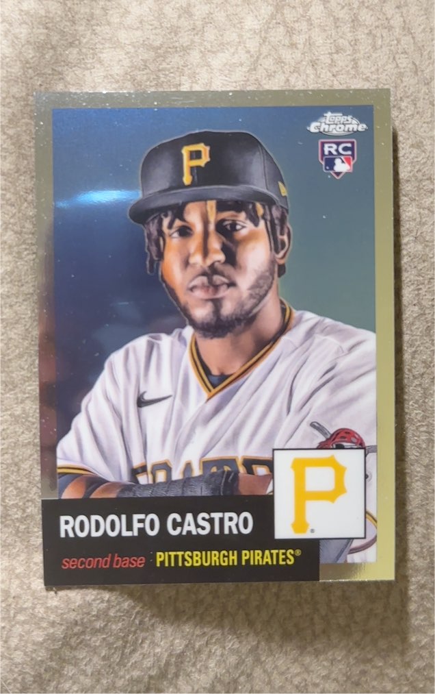 2022 Topps Chrome Platinum Anniversary #365 Rodolfo Castro RC — front