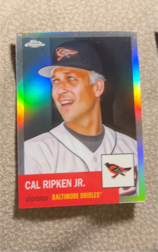 2022 Topps Chrome Platinum #147 Cal Ripken Jr. — front