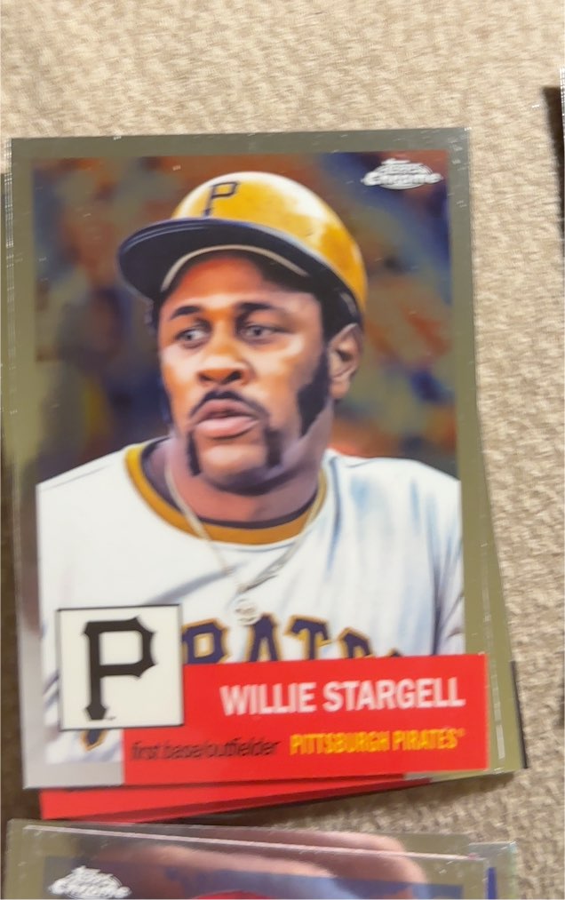 2022 Topps Chrome Platinum Anniversary #192 Willie Stargell — front