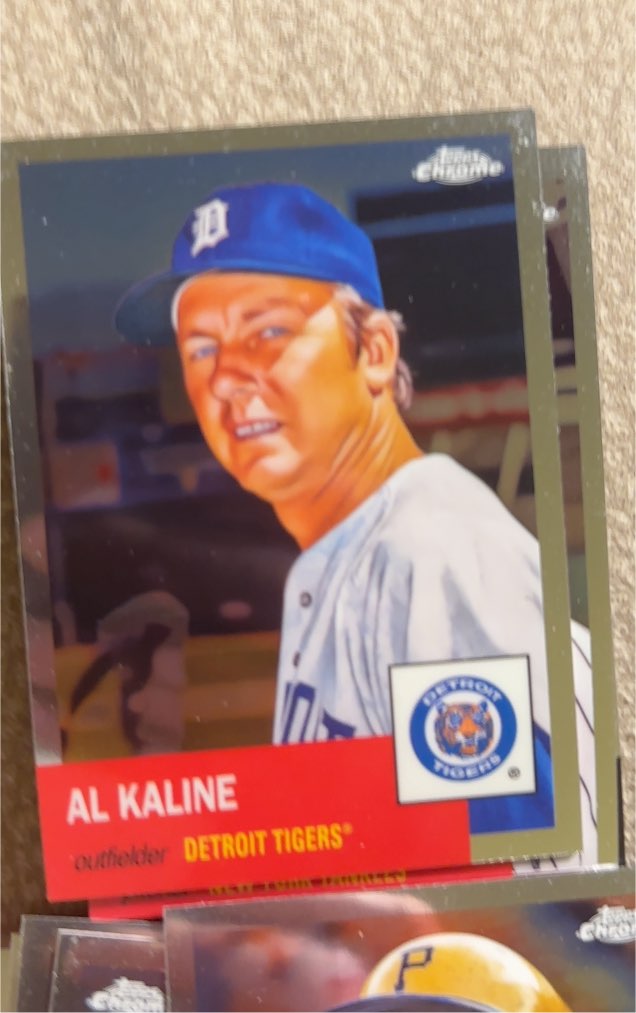 2022 Topps Chrome Platinum Anniversary #358 Al Kaline — front