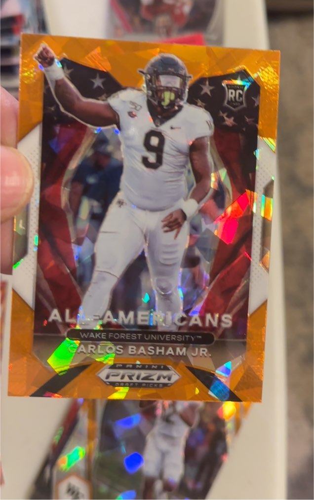 2021 Panini Prizm Draft Picks #197 Carlos Basham Jr. — front