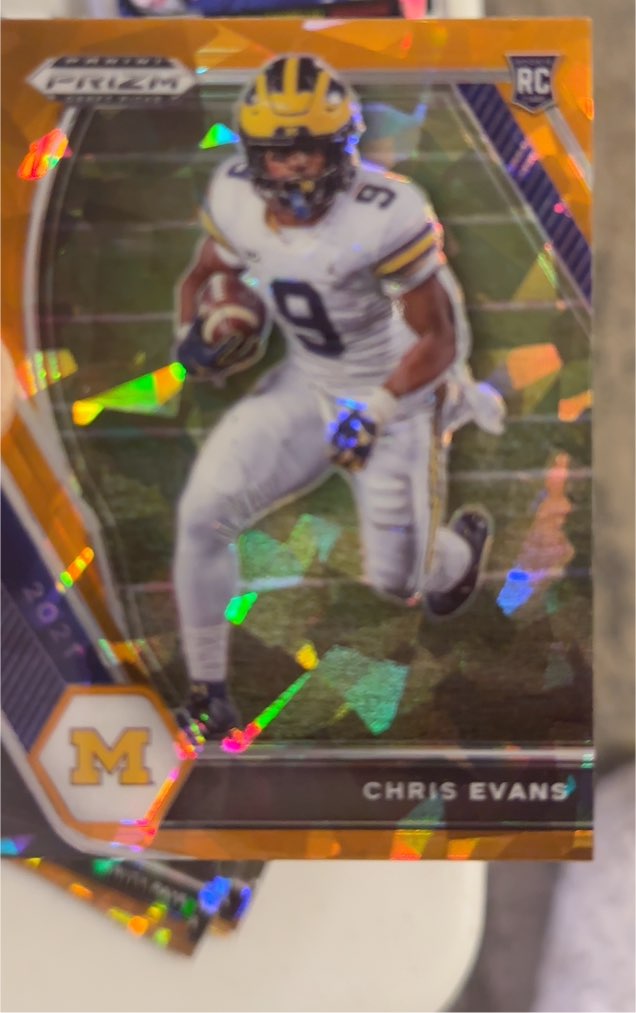 2021 Panini Prizm Draft Picks #115 Chris Evans — front