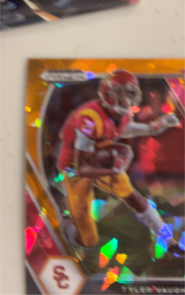 2021 Panini Prizm Draft Picks #160 Tyler Vaughns — front