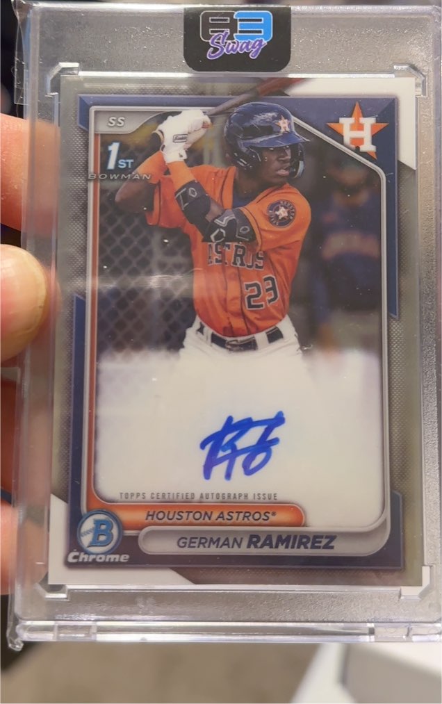 2024 Bowman Chrome #CPA-GR German Ramirez — front