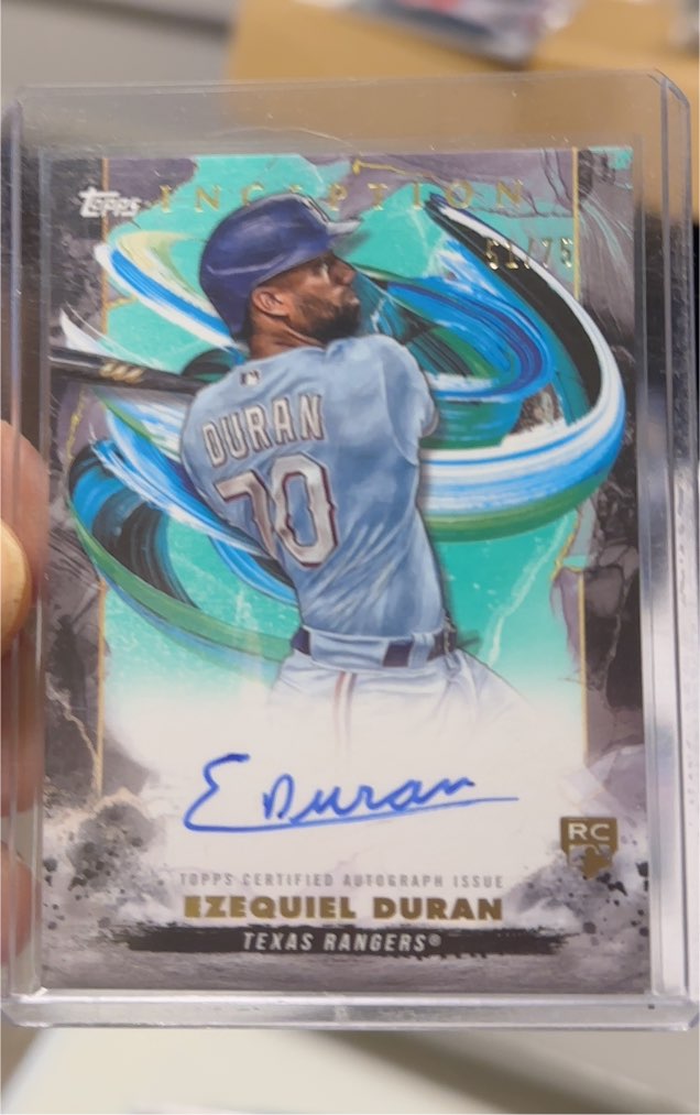 2023 Topps Inception #BRES-ED Ezequiel Duran — front
