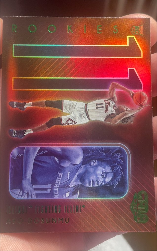 2021-22 Panini Chronicles Draft Picks #199 Ayo Dosunmu — front