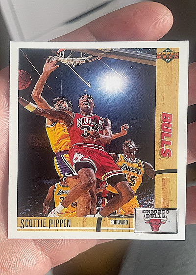 1991-92 Upper Deck #125 Scottie Pippen — front