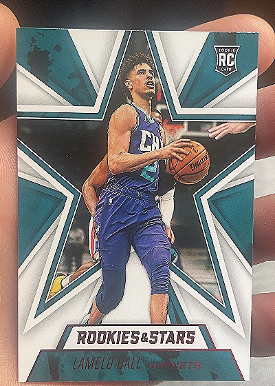 2020-21 Panini Chronicles Rookies & Stars #654 LaMelo Ball — front