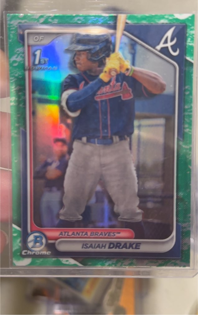 2024 Bowman #BP-21 Isaiah Drake — front