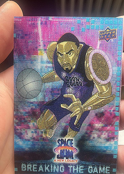 2021 Upper Deck Space Jam A New Legacy Ready to Jam #RJ-4 Chronos — front