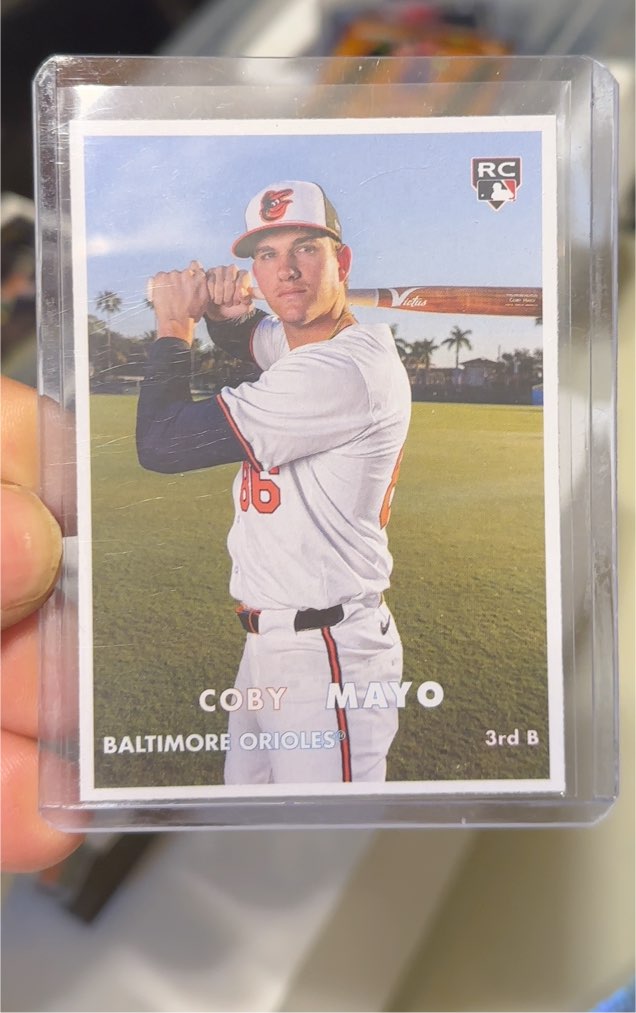 2025 Topps Heritage #H25-6 Coby Mayo — front