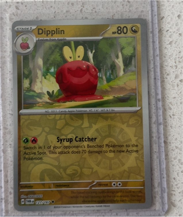 2024 Pokémon SV06 Twilight Masquerade #127 Dipplin — front