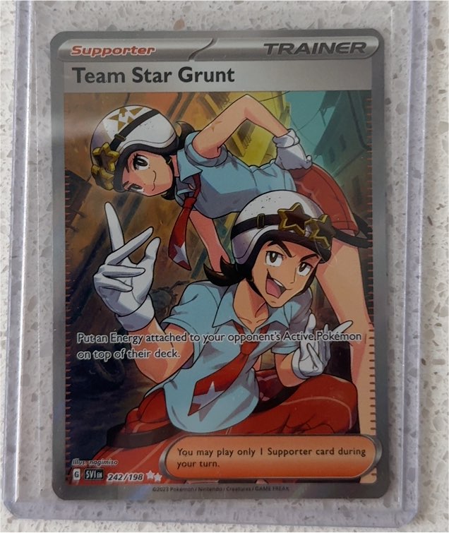 2023 Pokémon SV01: Scarlet & Violet Base Set #242 Team Star Grunt — front