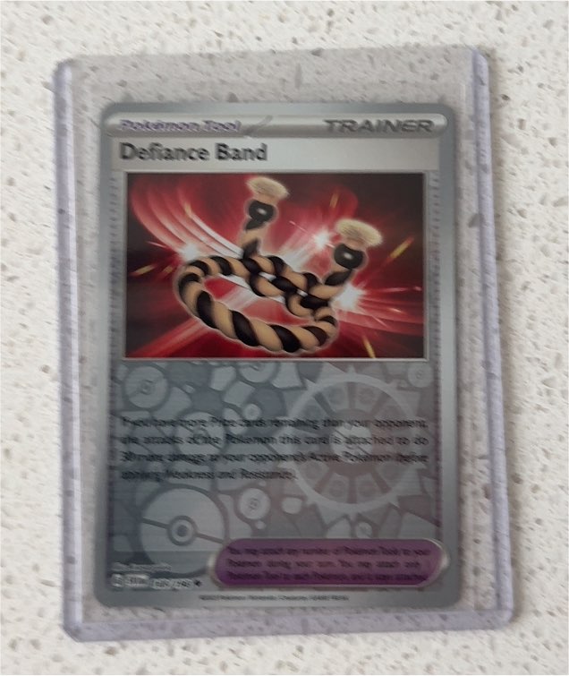 2023 Pokémon Scarlet & Violet Base Set #169 Defiance Band — front